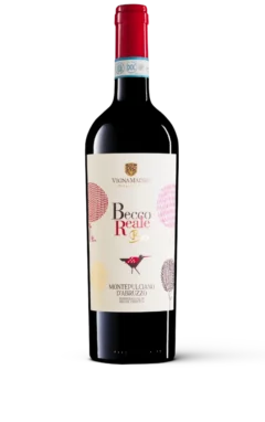Botella de Becco Reale Montepulciano d’Abruzzo DOC Bio Vegan Vigna Madre 75 cl
