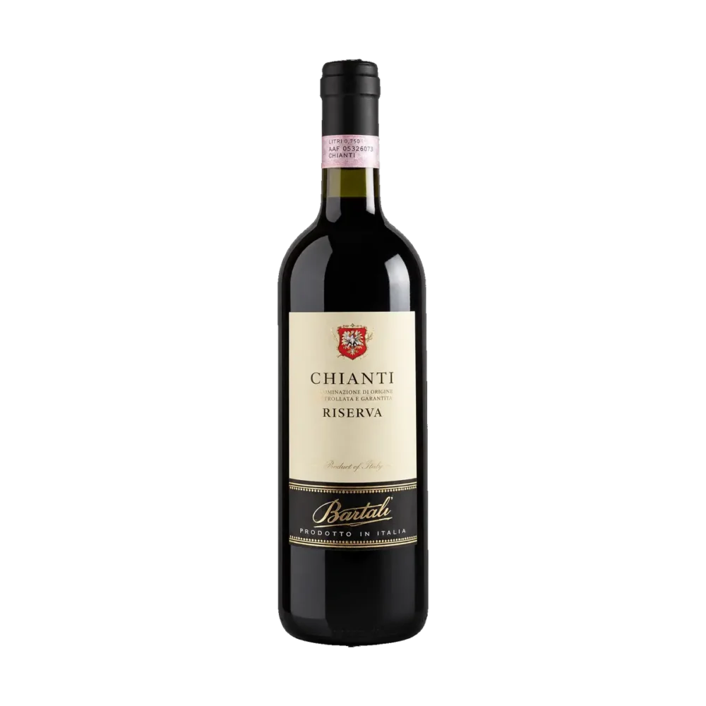 Botella de Chianti DOCG Riserva Bartali 2020 75 cl