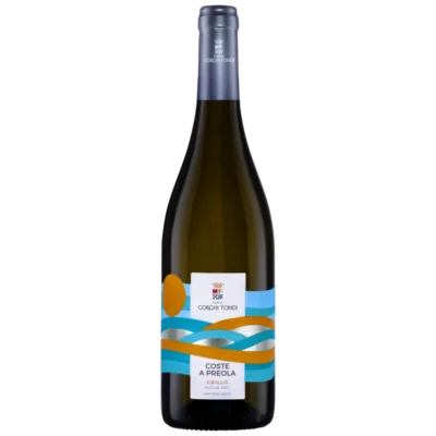 Botella de Coste a Preola Grillo Gorghi Tondi 75 cl
