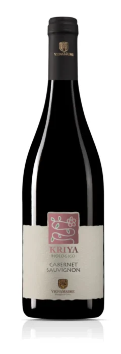 Botella de Kriya Cabernet Sauvignon Bio Vigna Madre 75 cl