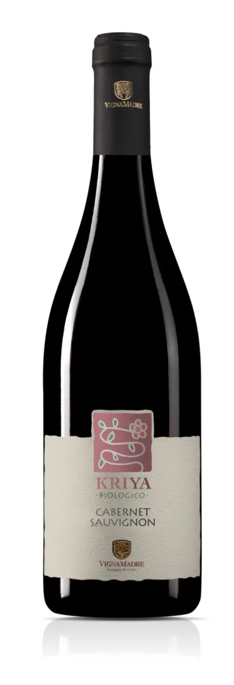 Botella de Kriya Cabernet Sauvignon Bio Vigna Madre 75 cl