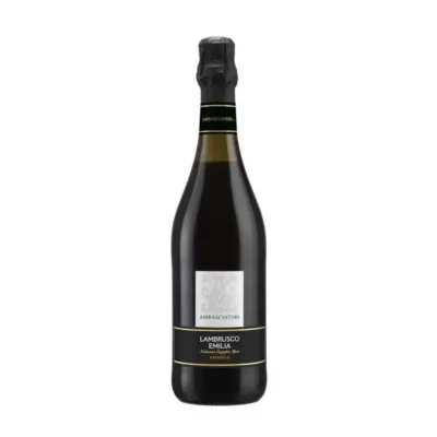 Botella de Lambrusco IGT Amabile Ambasciatori Gaetano Righi 75 cl