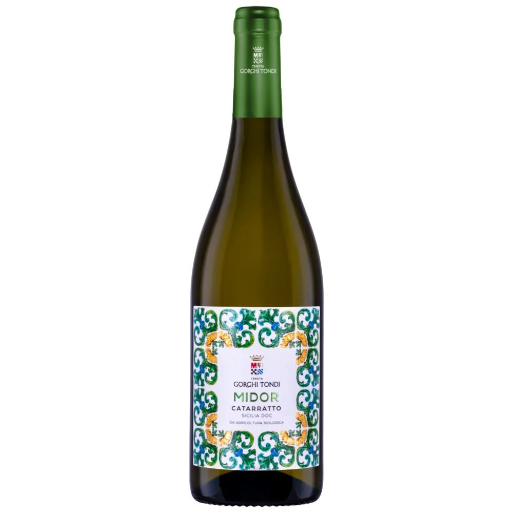 Botella de Midor Catarratto Sicilia DOC Gorghi Tondi 75 cl