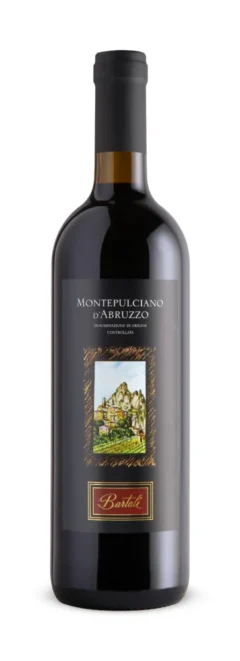 Botella de Montepulciano d’Abruzzo DOC Bartali 2021 75 cl