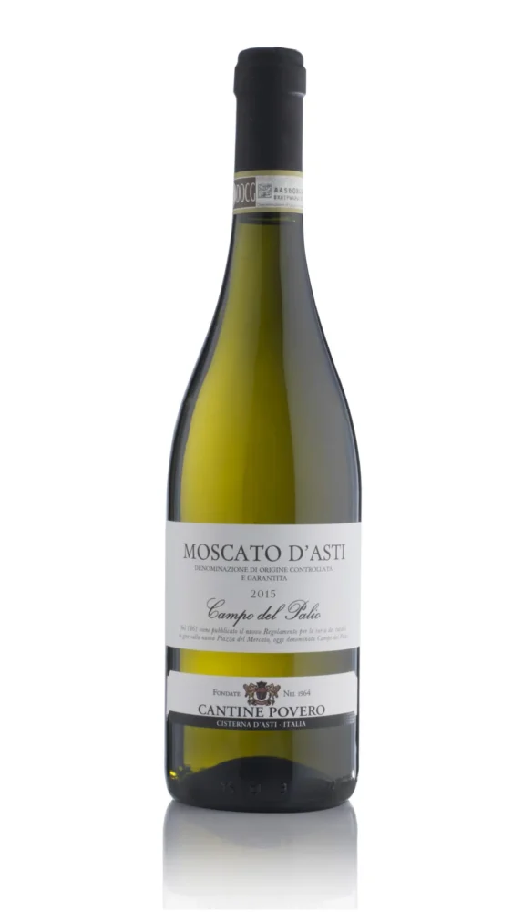 Botella de Moscato d’Asti DOCG Cantine Povero 75 cl