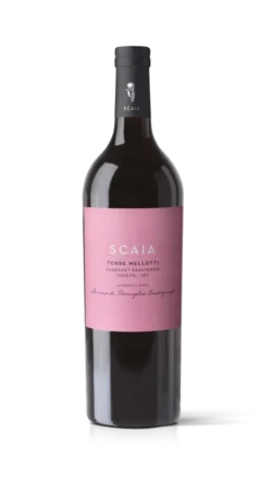 Botella de Torre Mellotti Cabernet Sauvignon IGT Veneto Scaia 2021 75 cl